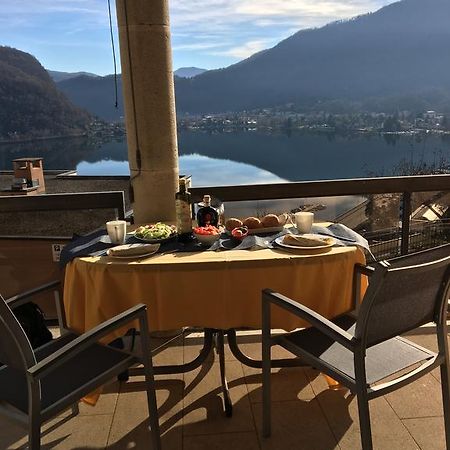 Appartement Novotna Ponte Tresa Exteriör bild